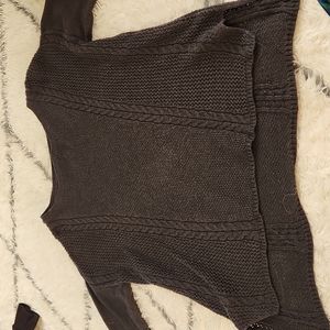 American Eagle Outfitters black/ charcoal grey sweater size medium